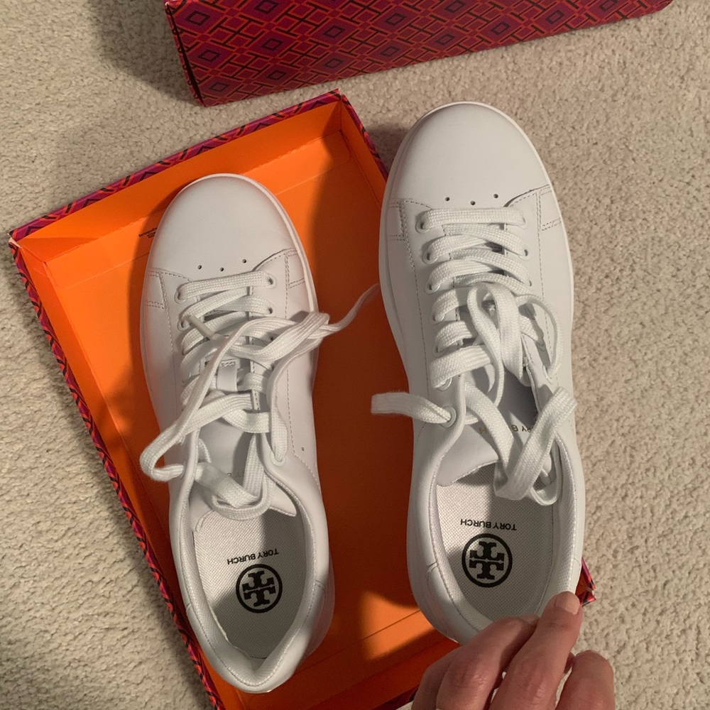 Tory Burch White Sneakers